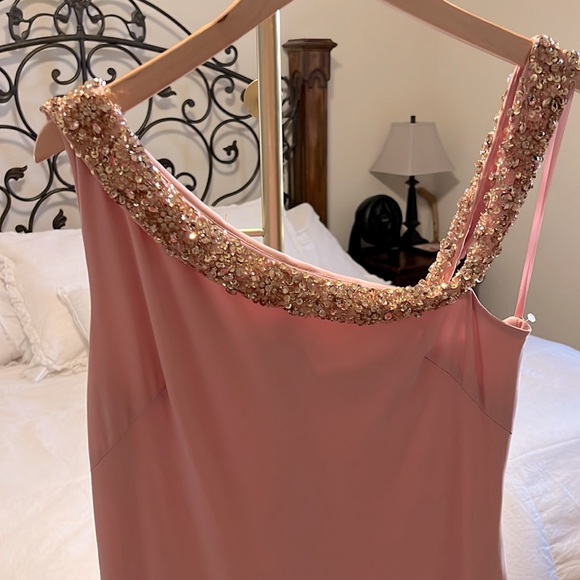 Mac Duggal Beaded Drop Shoulder Jersey Gown ~ Currently on the website - Picture 7 of 14